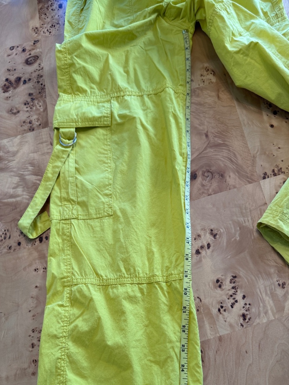 Wild Fable- Electric Yellow/Lime Green Cargo Pant - Picture 8 of 8